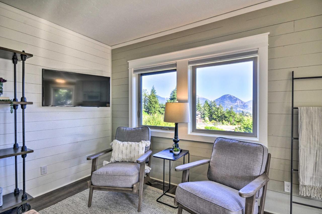 Scenic Studio With Loft And View Of The Columbia River Carson Exterior foto