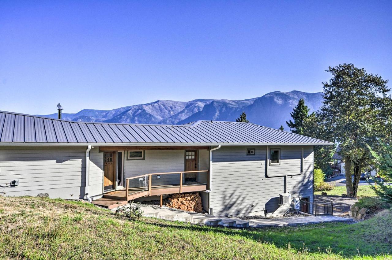 Scenic Studio With Loft And View Of The Columbia River Carson Exterior foto